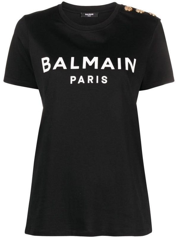 3 BTN PRINTED BALMAIN T-SHIRT